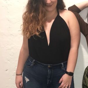 Halter bodysuit